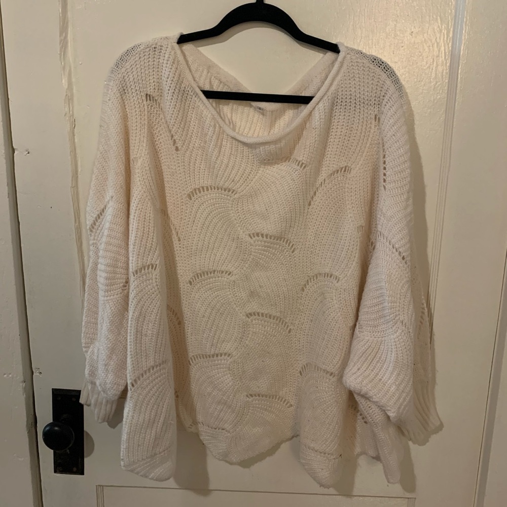 Open Knit Sweater